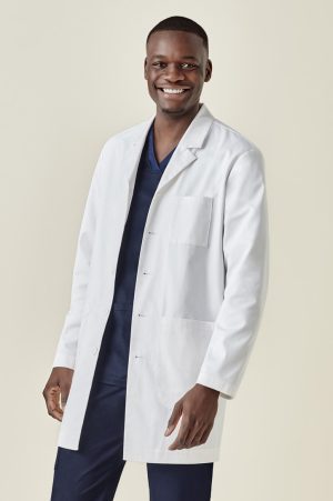 Mens Hope Long Line Lab Coat - CC144ML