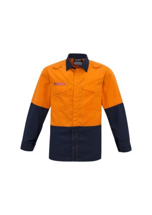 Mens Hi Vis Spliced Shirt - ZW138