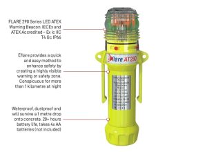 EFLARE 290 Series Intrinsically Safe LED Emergency Flare Single Colour