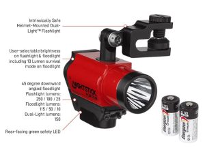 NIGHTSTICK Helmet Mounted Dual Light, Intrinsically Safe, Yellow