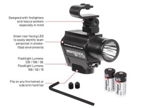 NIGHTSTICK Helmet Mounted Dual Light, Black