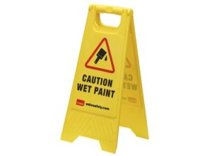 Floor Sign - WET PAINT