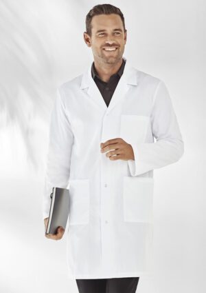 Mens Hope Cropped Lab Coat - H132ML