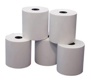 Office Supplies - Thermal Paper Rolls 80mm x 80mm White