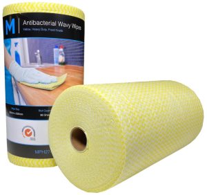 Cleaning Utensils - Dry Wipes 300mm x 500mm Yellow