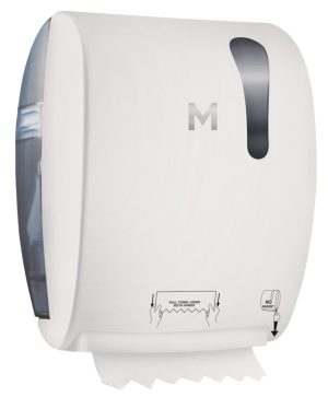 Paper Hygiene - Roll Towel Dispensers 1 Roll Capacity (1) White