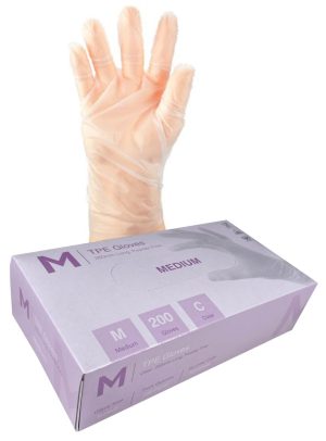 Hand Protection - Gloves M Clear