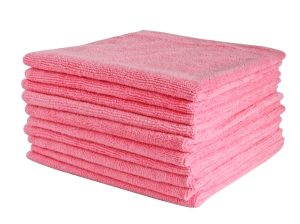 Cleaning Utensils - Dry Cloths 400mm x 400mm Red