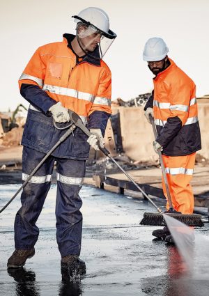 Mens Hi Vis Storm Jacket - ZJ350