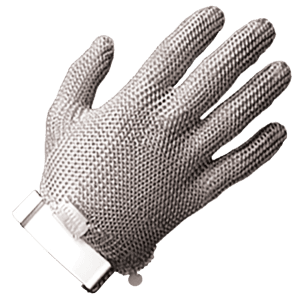Protec Chainmesh Glove with Button Closure
