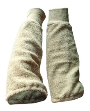 Armour Loop Pile Cotton Terry Knit Sleeve - 35cm