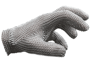 Falcon Chainmesh Glove with Hook Closure