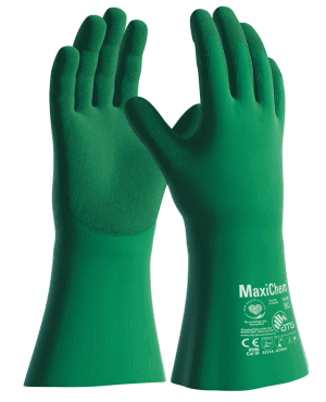MaxiChem? Nitrile Tritech Gauntlet - 35cm