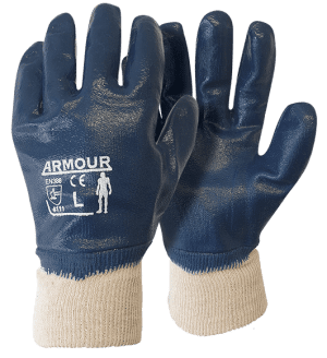 Armour? Blue Nitrile Fully Coated Glove