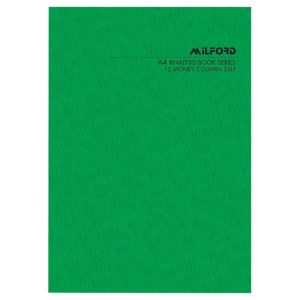 Milford A4 12 Money Column 26 Leaf Limp Analysis Book