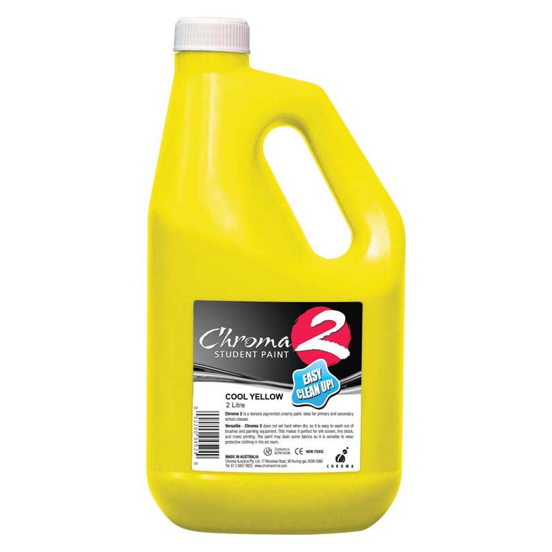 Chroma C2 Paint 2 Litre Cool Yellow Kiwi Business