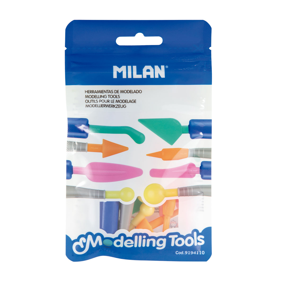 Milan Modelling Tools Set 10 piece Kiwi Business