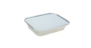Uni-Foil Rectangle Medium Takeaway with Lid
