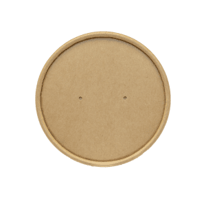 Green Choice Kraft lids to suit 16oz soup bowls 1500/296