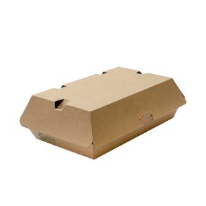 Green Choice Corrugated Rectangular Clamshell- Large 1500/305