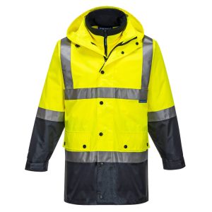 Eyre Day/Night 4-in-1 Jacket - MJ881YNR - Yellow/Navy