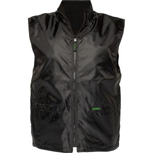 Waterproof Fleece Leisure Vest - MO214BKR - Black