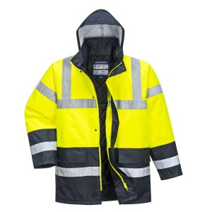Hi-Vis Two Tone Traffic Jacket - S466YER - Yellow