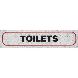 Rosebud Sign Toilets