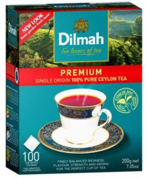Dilmah Premium Tagless Teabags 100PK-Pack
