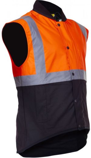 Caution D/N Oilskin Sleeveless Vest - PCO1340