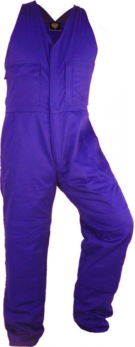 Caution Polycotton Easy Action Overall - Royal Blue - PCO3020