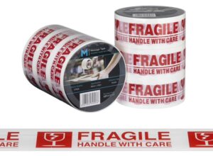 Message Tape Handle With Care White/Red, 48mm x 100m x 50mu (36) MPH13177